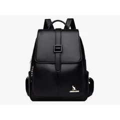 MOMO - Mochila Urbana Cuero Mujer 15l Color Negro