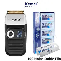 DORCO - Máquina Afeitadora Kemei KM-2026 + 100 Hojas