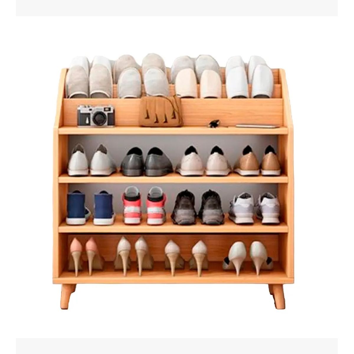 CORI CORI - Zapatero Comfy Madera