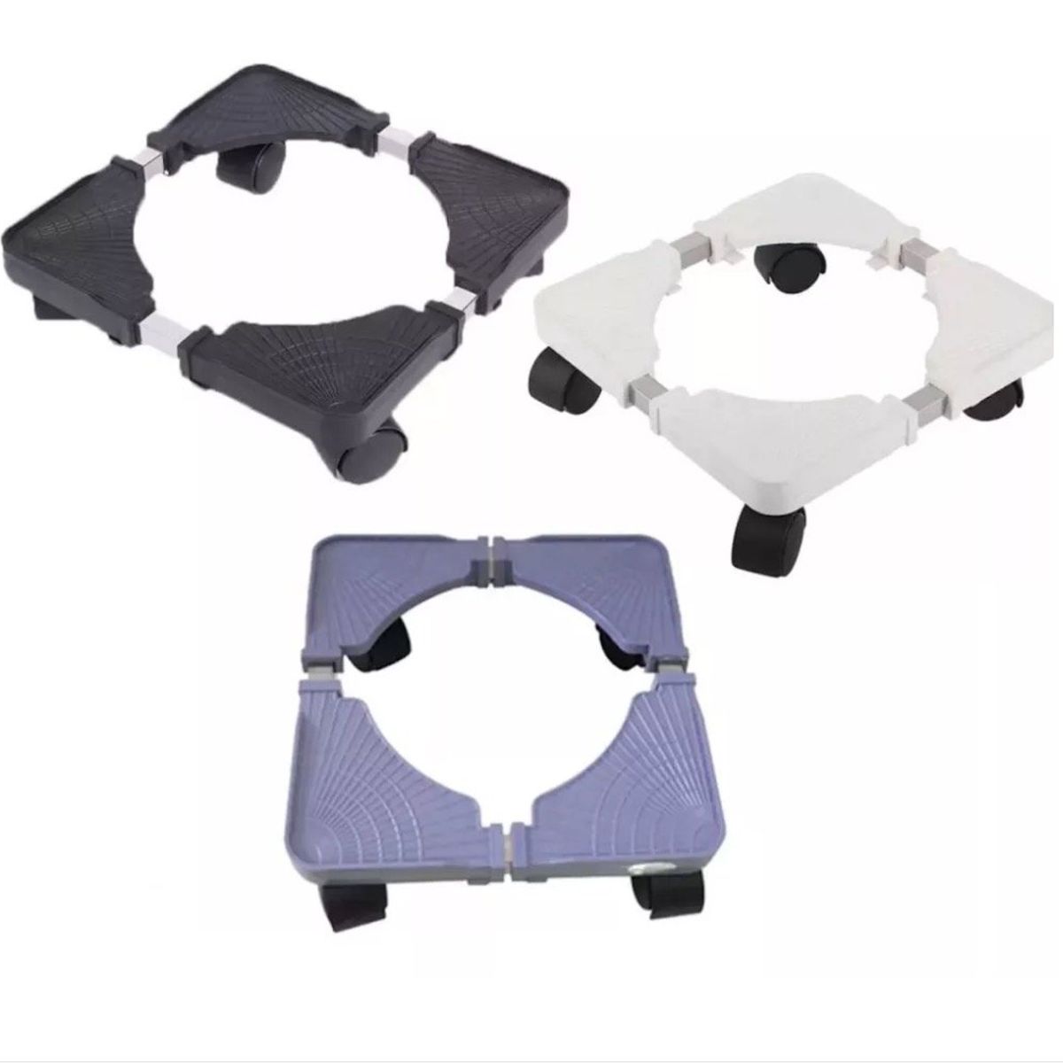 GENERICO - Soporte Base Ajustable Con Ruedas Para Mover Gas 32 X 32