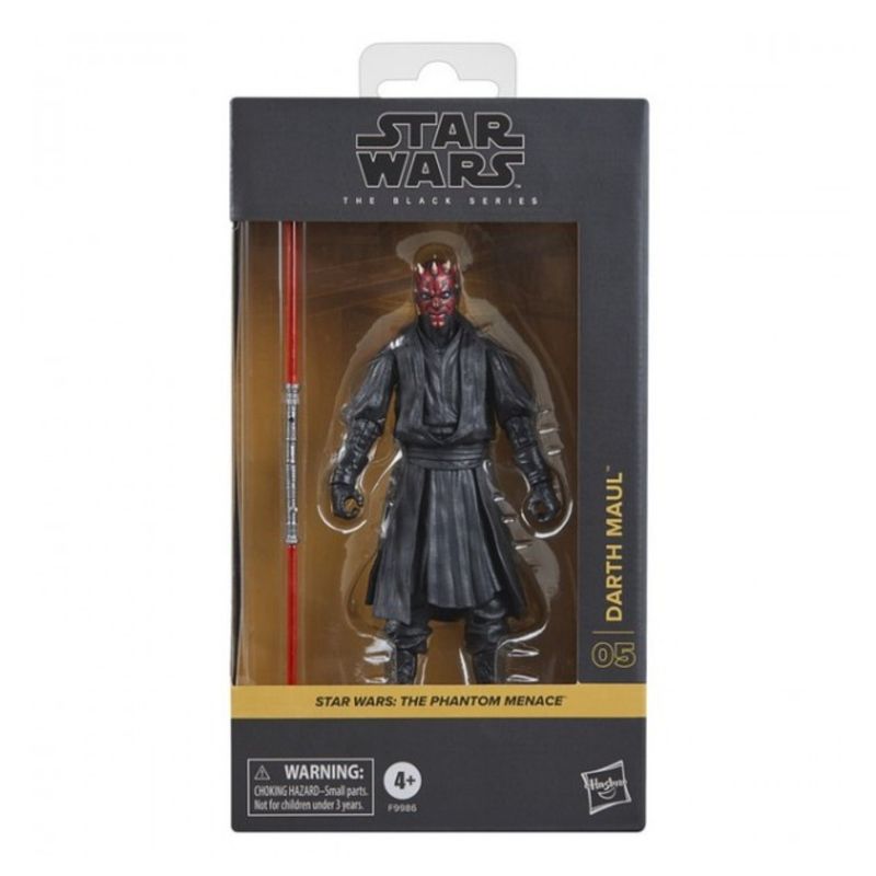 HASBRO - Star Wars Amenaza Fantasma Black Series Darth Maul