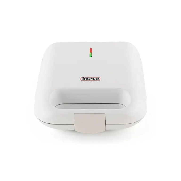 THOMAS Sandwichera Electrica 2 Panes 750W Blanco TH-952