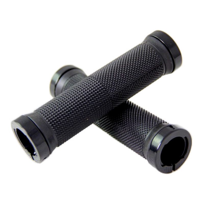 GENERICO - Puños antideslizantes para bicicletas negro