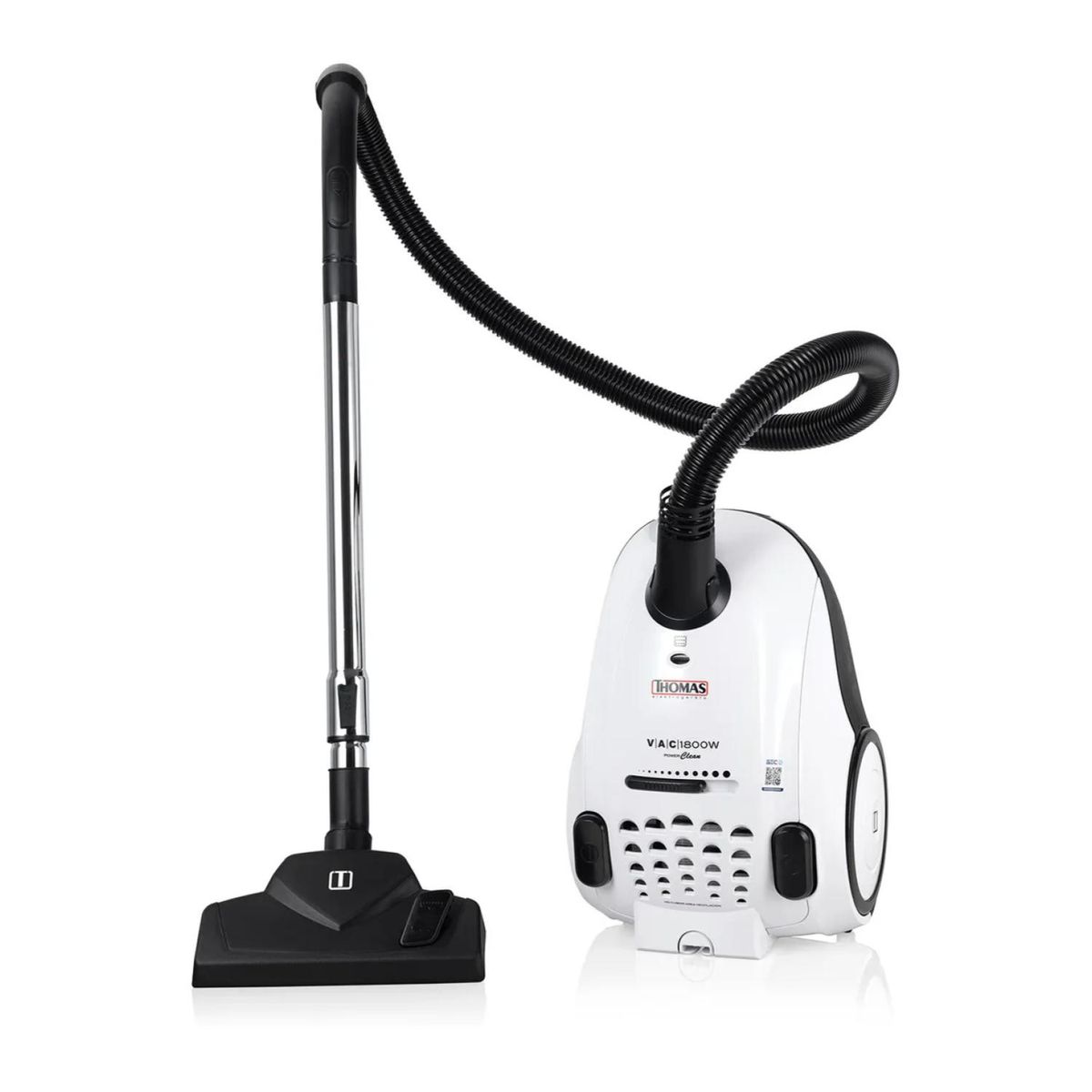 THOMAS - Aspiradora Electrica 1800W 3 Filtrados Blanco TH-1870 Thomas