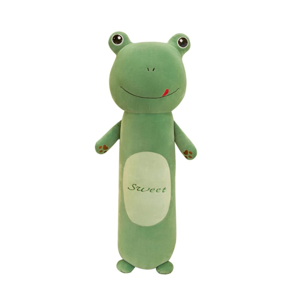 GENERICO - Peluche Cojín De Apego Largo Almohada 60cm Diseño Rana