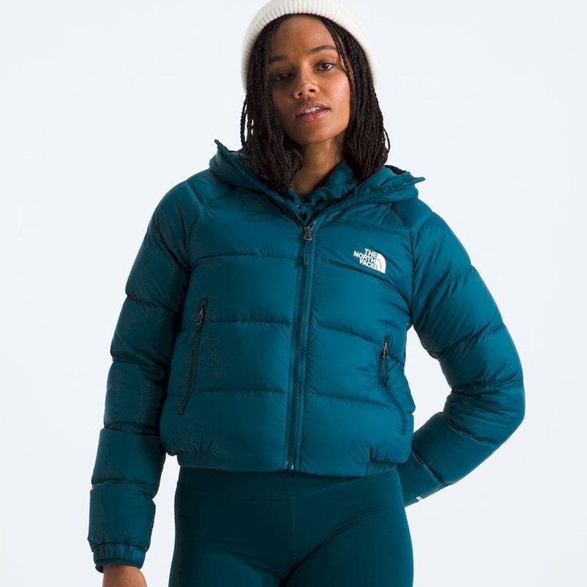 THE NORTH FACE - Chaqueta De Pluma Hydrenalite Down Hoodie Mujer - Azul