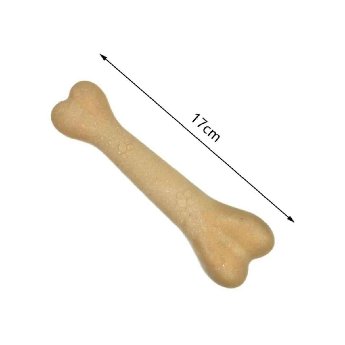 GENERICO - Juguete Para Perro Hueso Flotante 17cm De Goma Mascotas