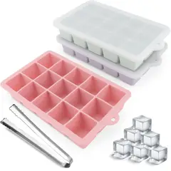 GENERICO - Moldes 15 Espacios Cubo de Hielo XL