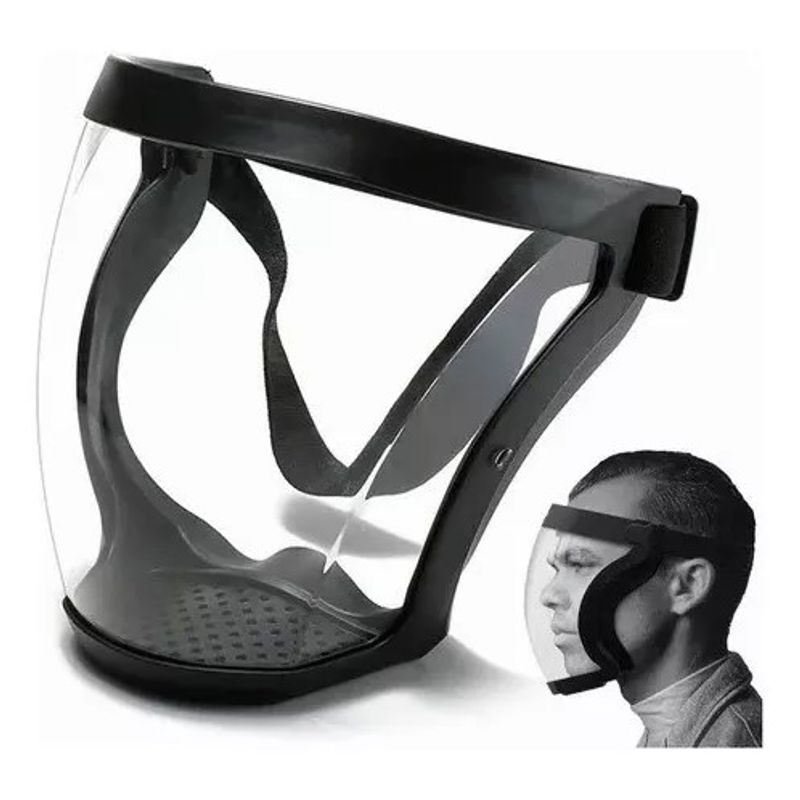 KUANGYE - Escudo Protector Personal Transparente De Cara Completa
