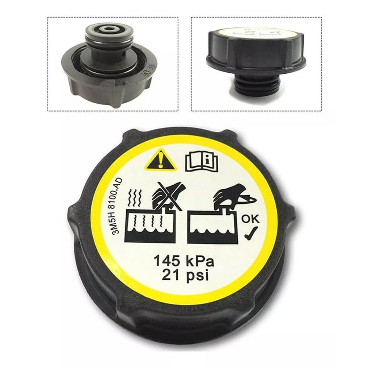 GENERICO - Tapa Deposito Refrigerante 2.2 3.2 Ranger / Transit / Bt50 A