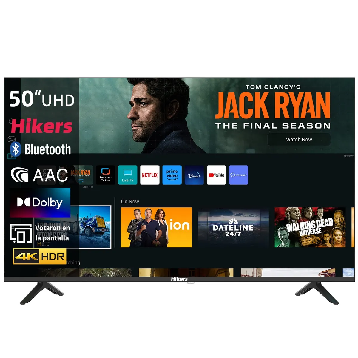 HIKERS - Smart TV 50” Hikers 4K Ultra HD Tizen