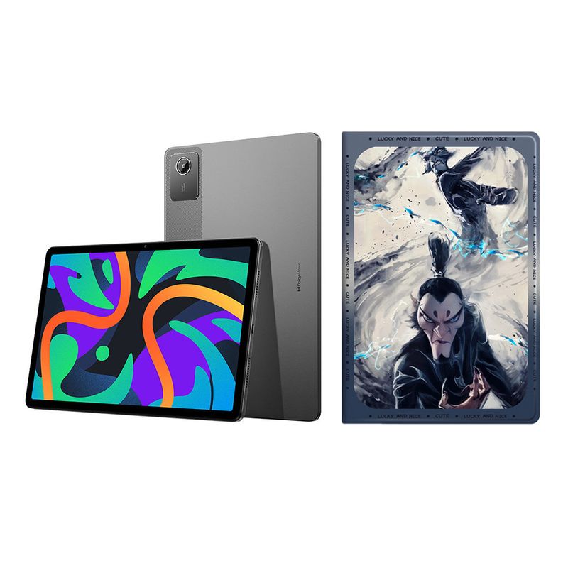 LENOVO - Tablet Lenovo Pad 2024 8GB+128GB WiFi Gris y Funda protectora.