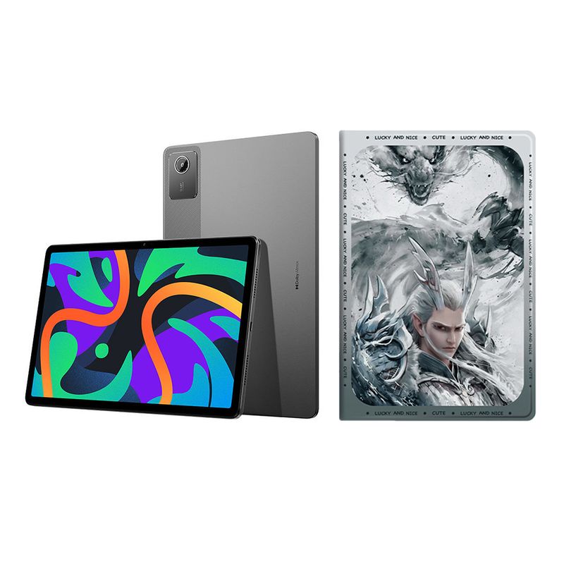 LENOVO - Tablet Lenovo Pad 2024 8GB+128GB WiFi Gris y Funda protectora.