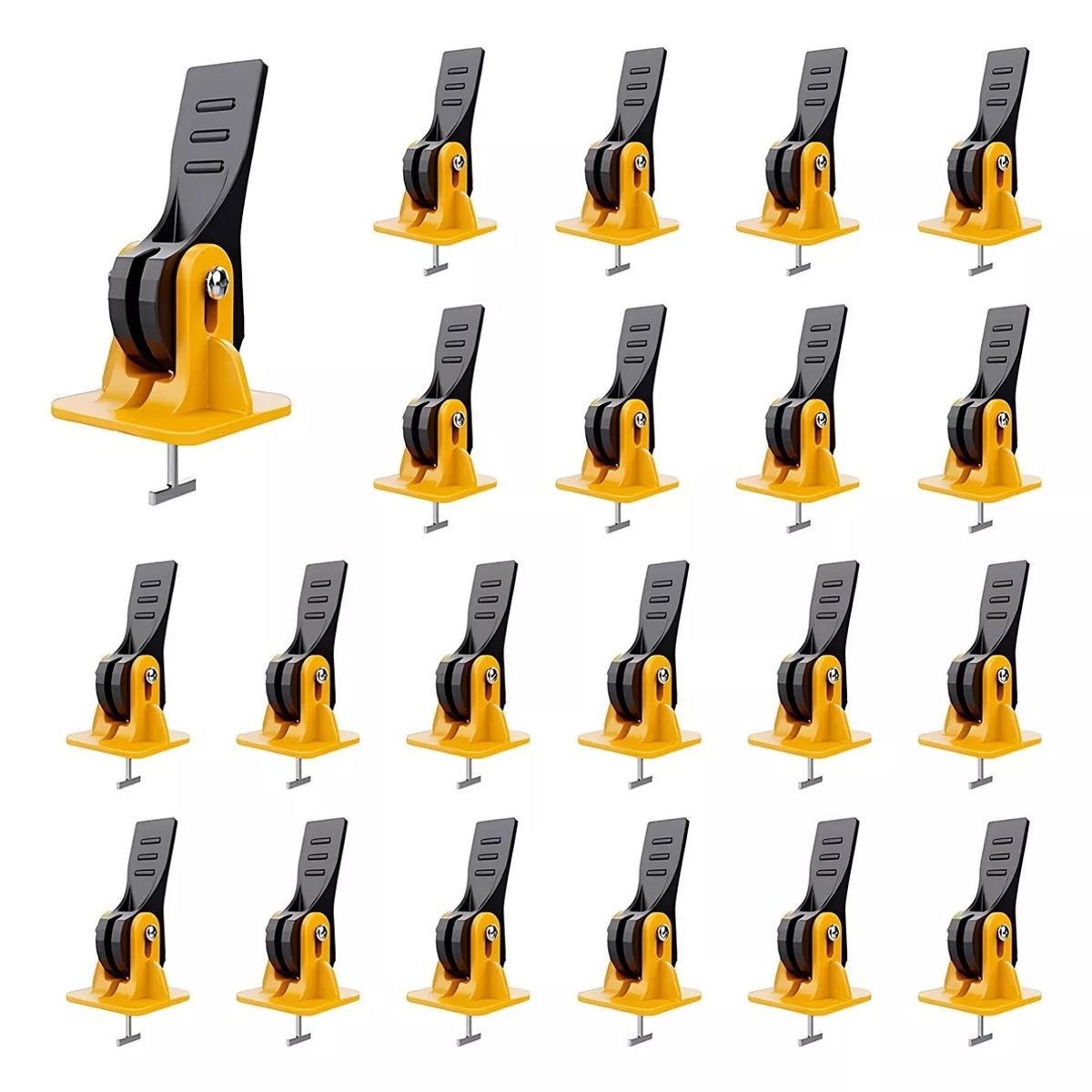 Nivelador De Cerámica Reutilizables 50 Pcs, 1.5 Mm, marca KUANGYE - Foto Principal