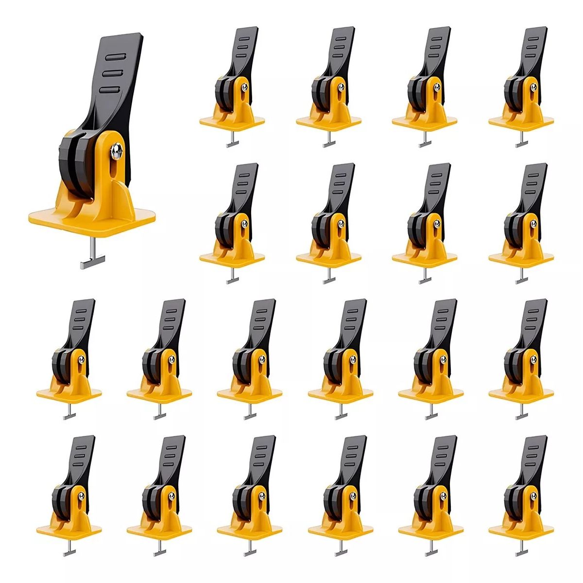 Nivelador De Cerámica Reutilizables 50 Pcs, 1.5 Mm, marca KUANGYE - Foto Principal