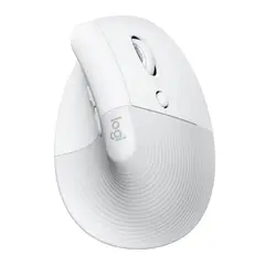 LOGITECH - Mouse Gamer Inalambrico Lift Vertical Lightspeed - Blanco