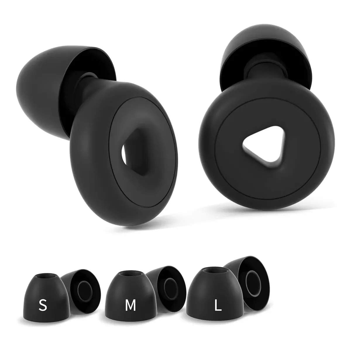 KUANGYE - Tapones Auditivos Reutilizables 30db Tapones Oido Silicona