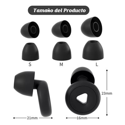 Imagen 2 del producto Tapones Auditivos Reutilizables 30db Tapones Oido Silicona