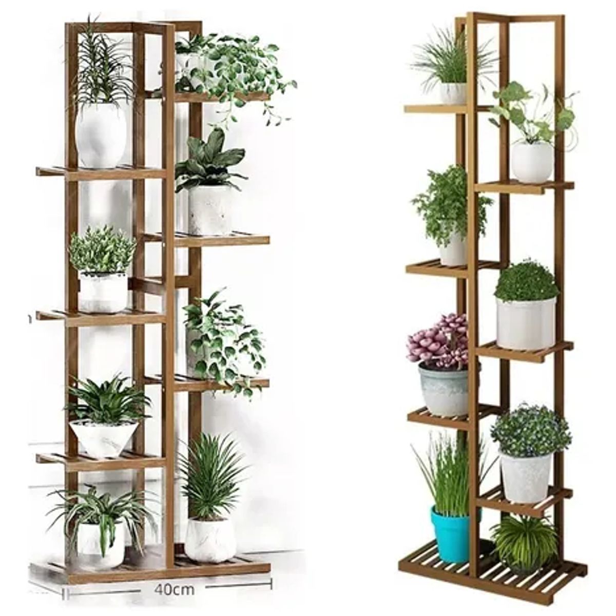 EDWINAYY - Soporte Para Macetas Estante Jardinera Huerto Plantas