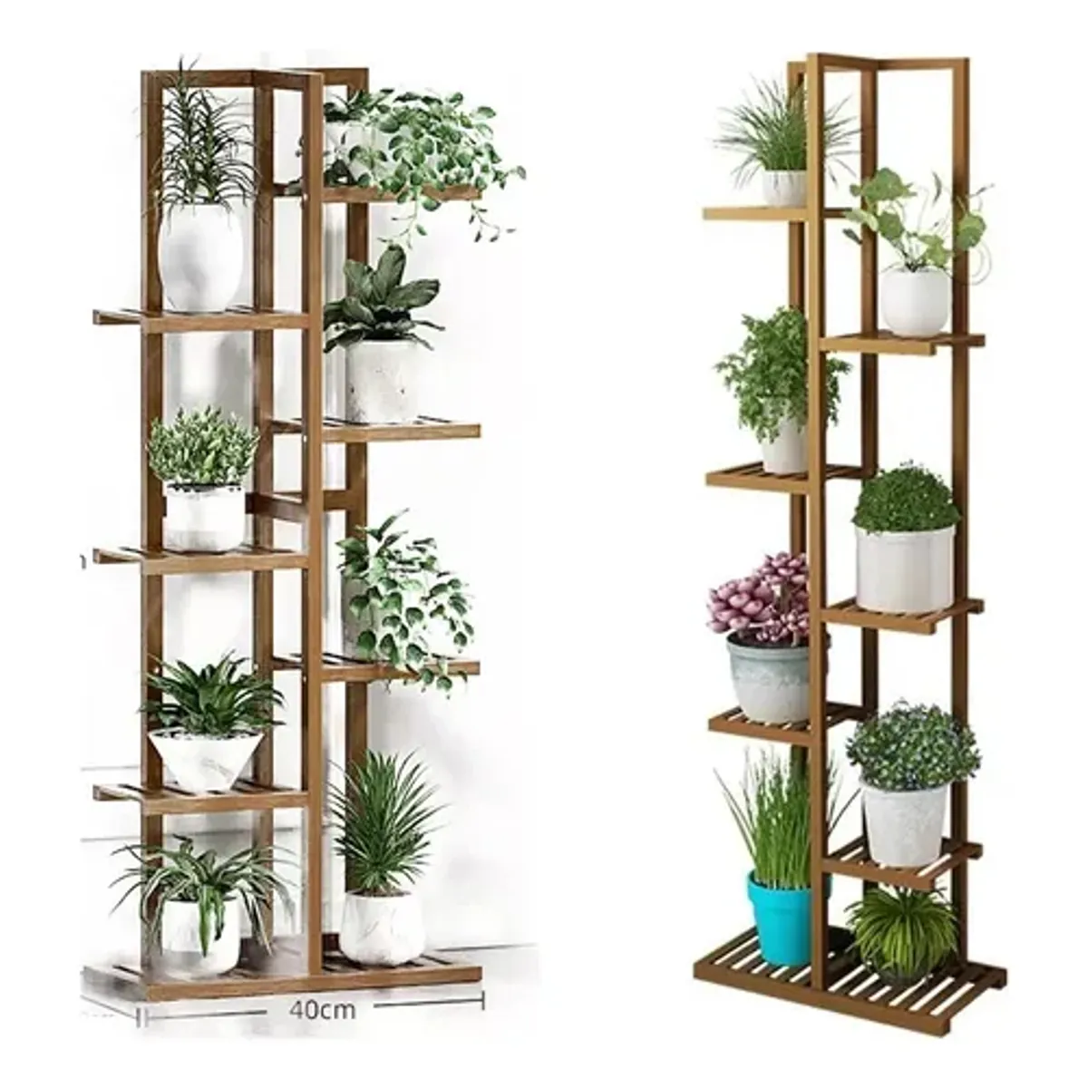 EDWINAYY - Soporte Para Macetas Estante Jardinera Huerto Plantas