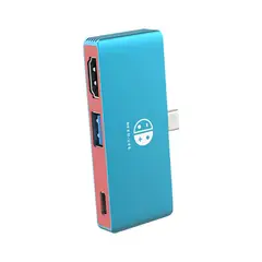 CORRERREY - Estación de acoplamiento 3 en 1 tipo c a HDMI para Nintendo Switch