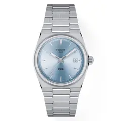 TISSOT - Reloj PRX 35mm Acero Celeste
