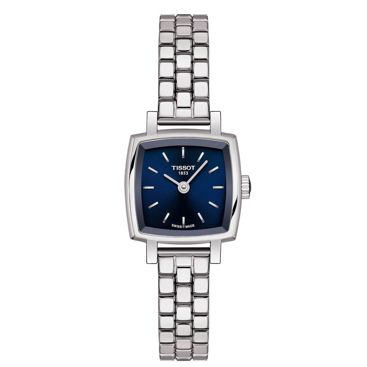 TISSOT - Reloj Tissot Lovely Square Acero Azul