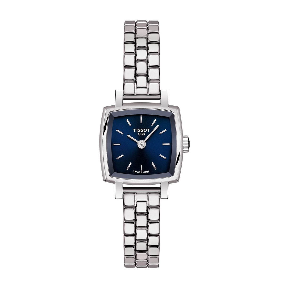 TISSOT - Reloj Tissot Lovely Square Acero Azul