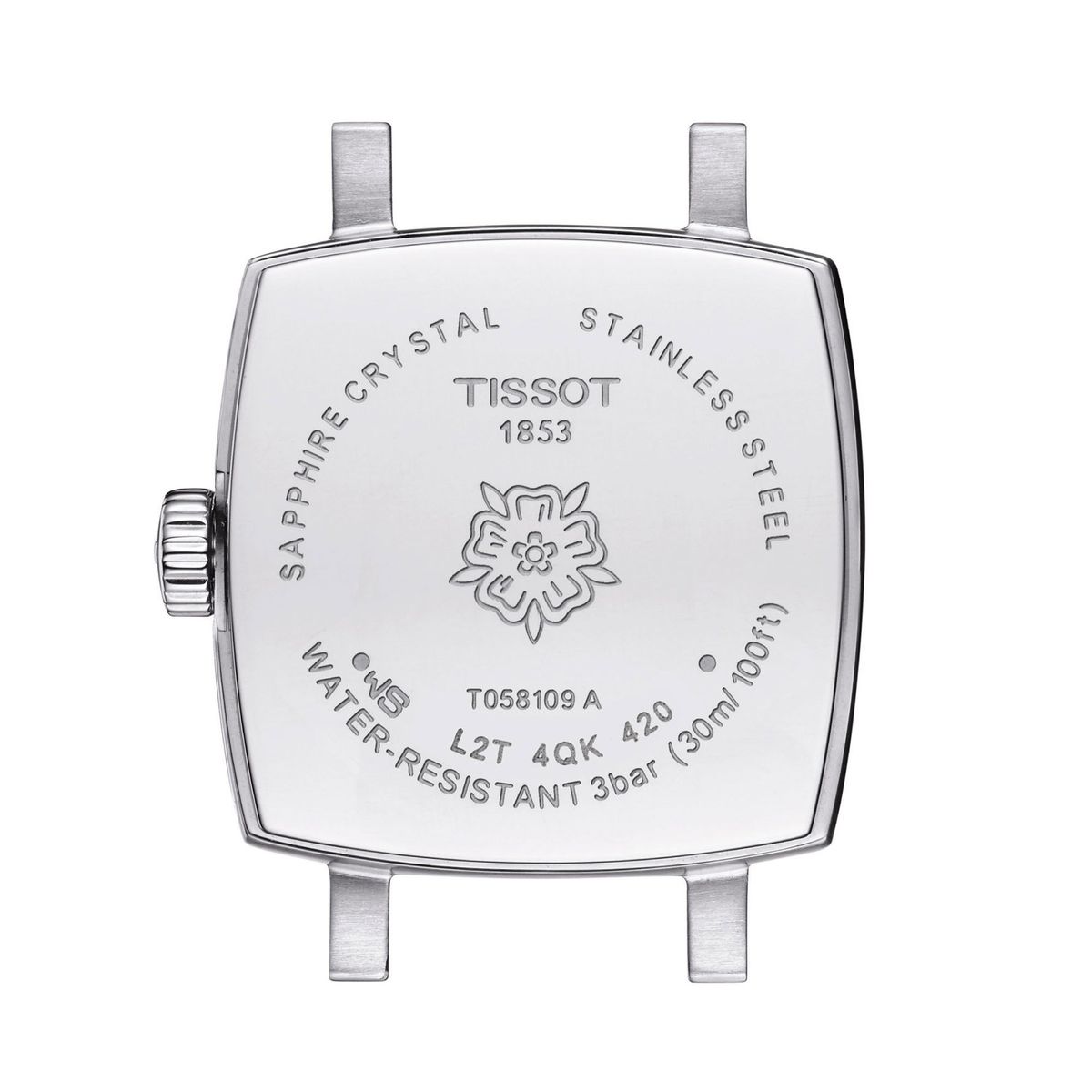 TISSOT - Reloj Tissot Lovely Square Acero Azul