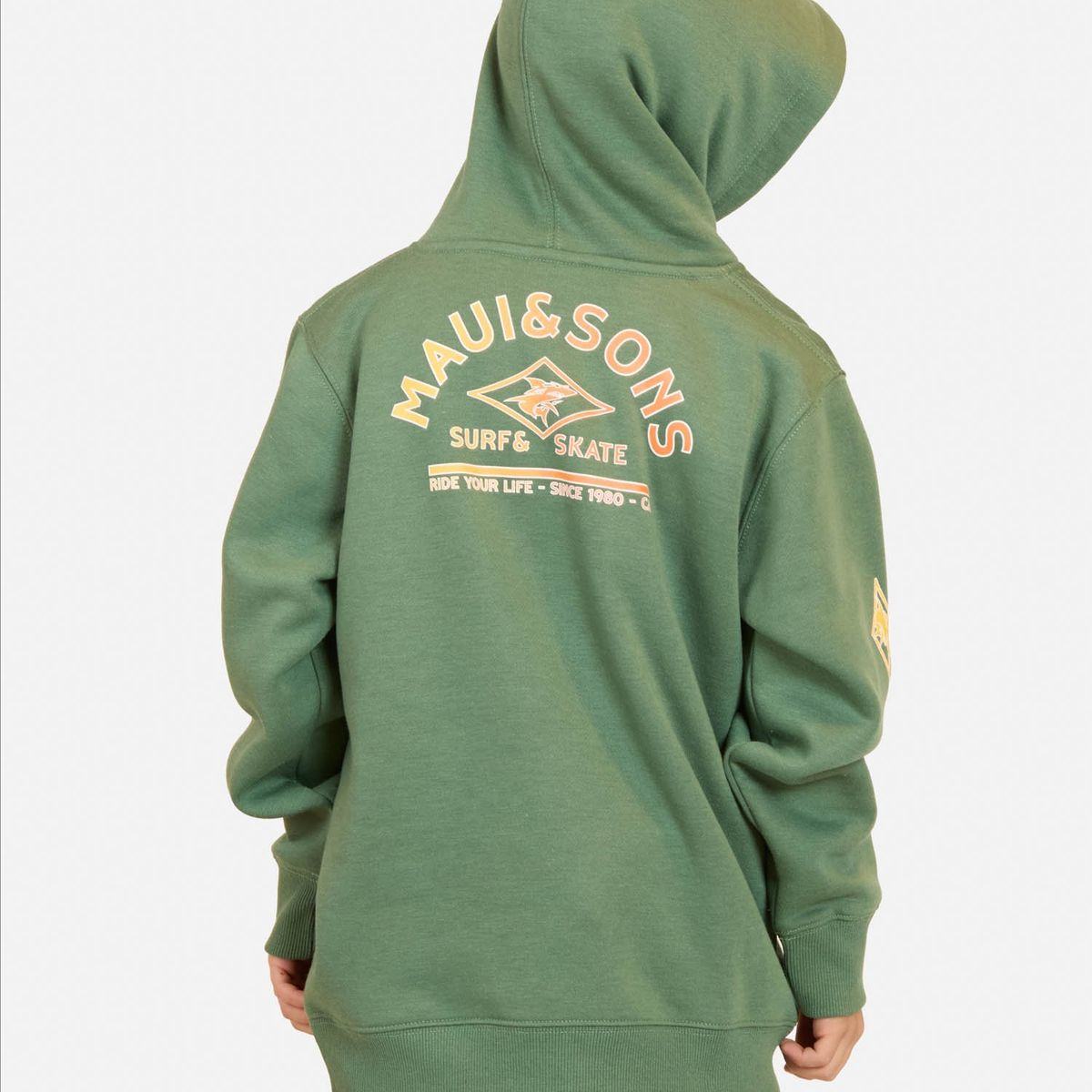 MAUI AND SONS - Poleron Canguro Gema Verde Infantil Maui And Sons - Verde