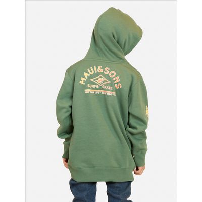 Imagen 2 del producto Poleron Canguro Gema Verde Infantil - Verde