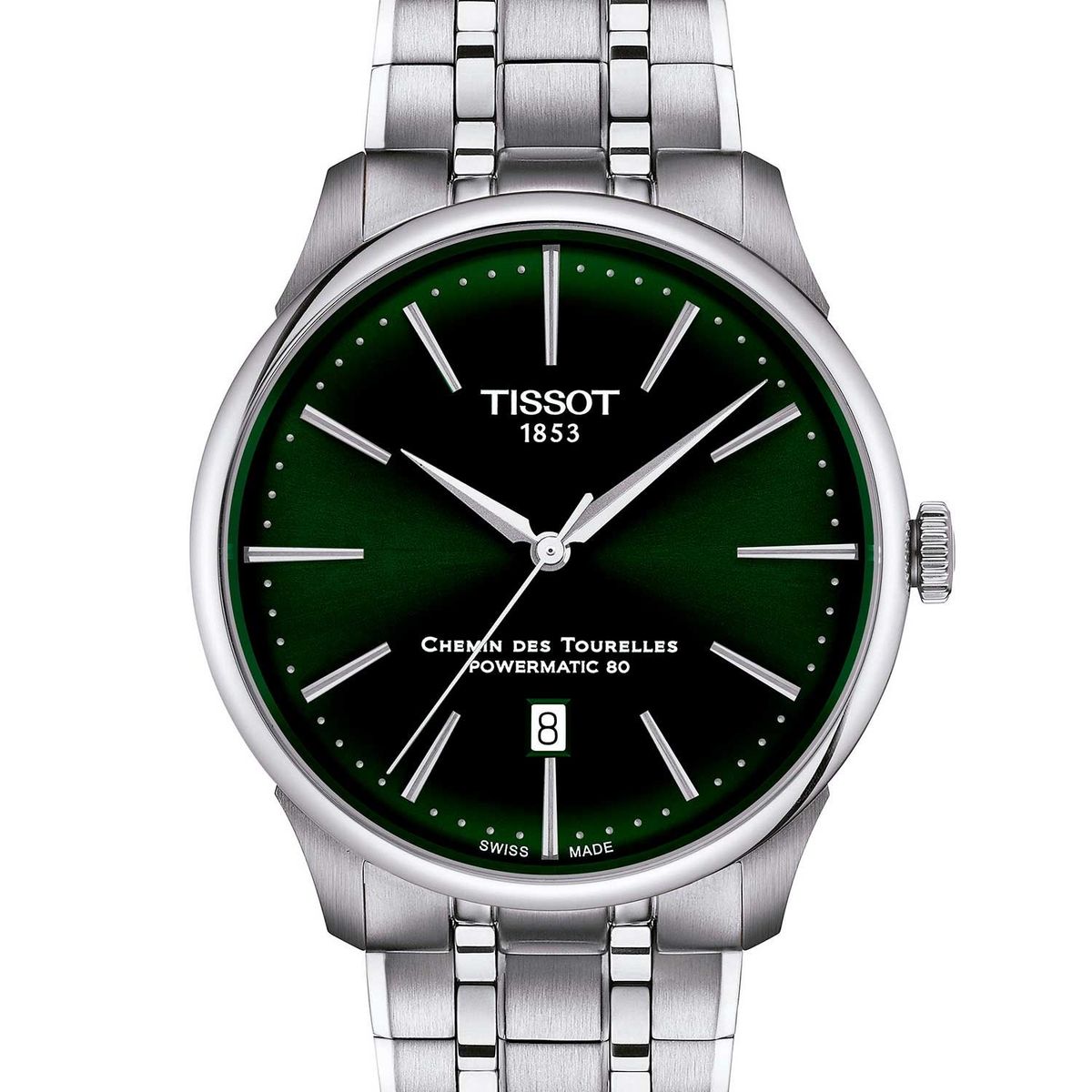 TISSOT - Reloj Tissot Chemin Des Tourelles Powermatic 80
