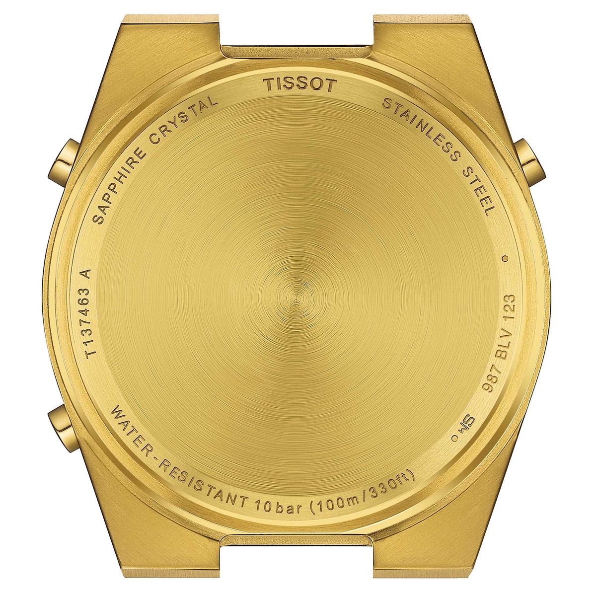 TISSOT - Reloj Tissot PRX Digital 35mm Dorado