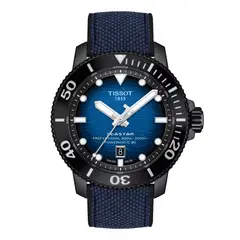 TISSOT - Reloj Seastar 2000 Professional Tela Azul