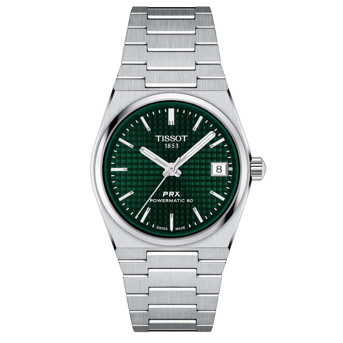 TISSOT - Reloj Tissot PRX Powermatic 35mm Verde
