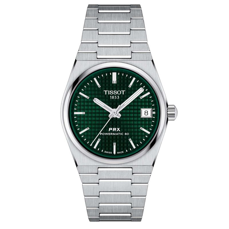 TISSOT - Reloj Tissot PRX Powermatic 35mm Verde