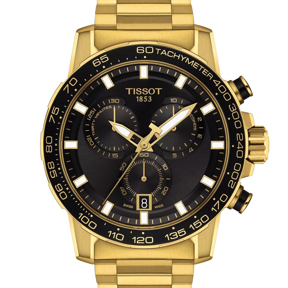 TISSOT - Reloj Tissot Supersport Chrono Dorado