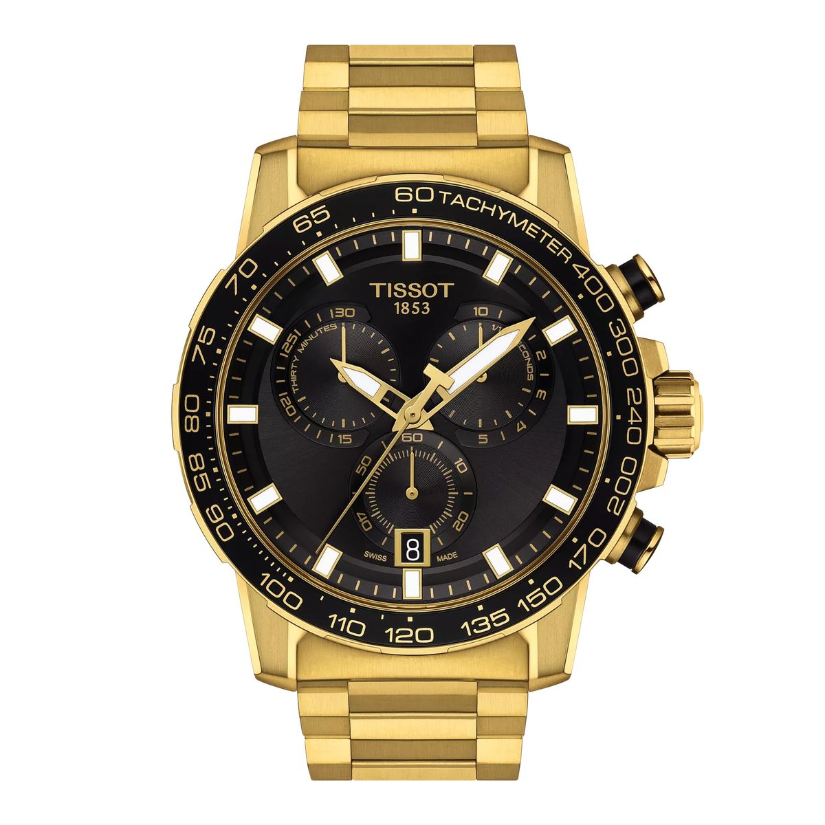 TISSOT - Reloj Tissot Supersport Chrono Dorado