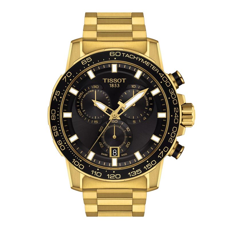 TISSOT - Reloj Tissot Supersport Chrono Dorado