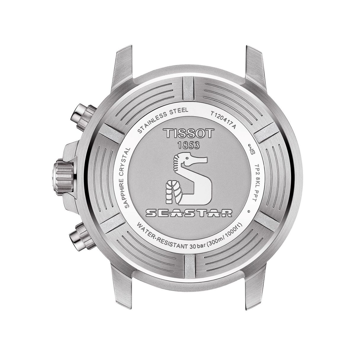 TISSOT - Reloj Tissot Seastar 1000 Tela Gris