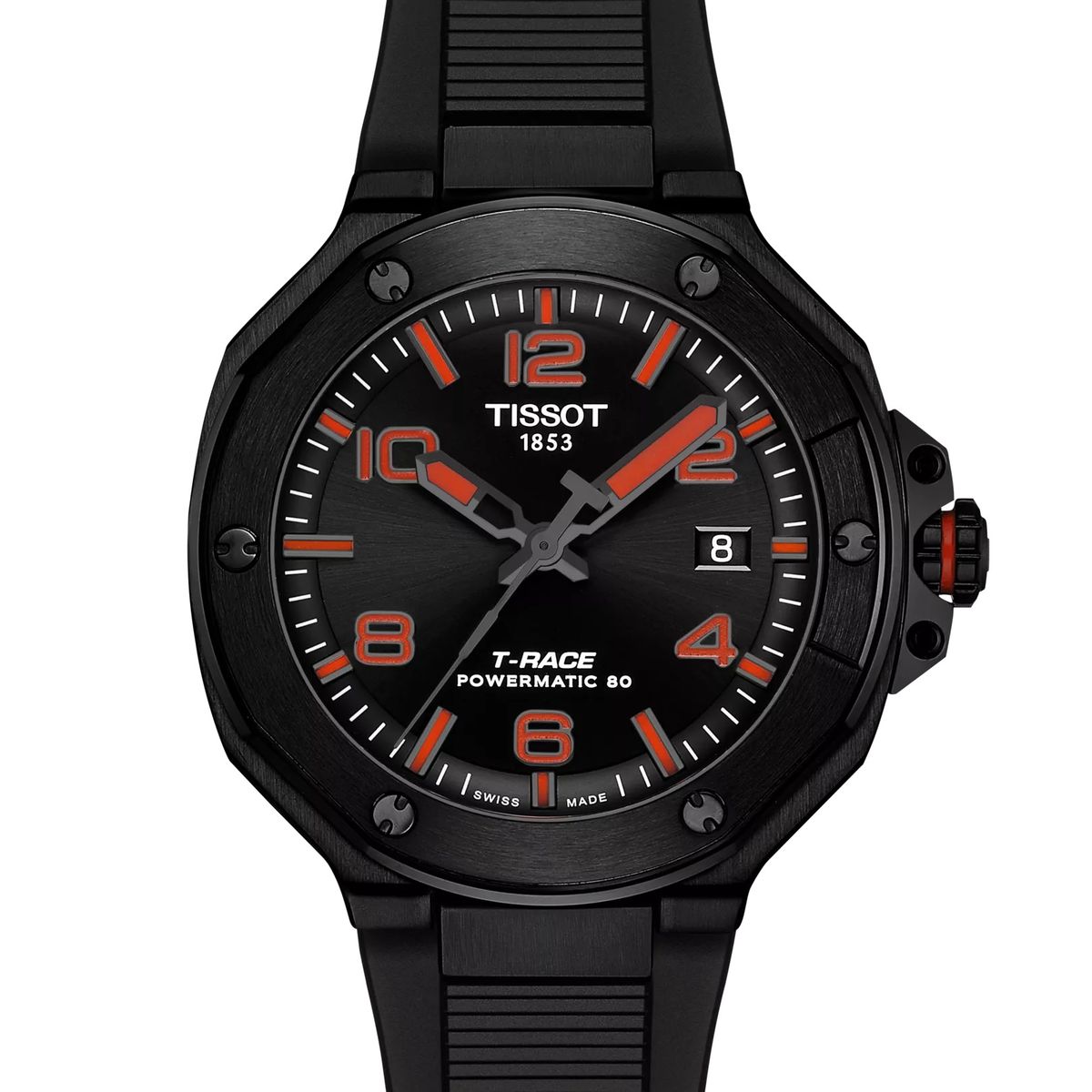 TISSOT - Reloj Tissot T-Race Powermatic 80 Resina Negro