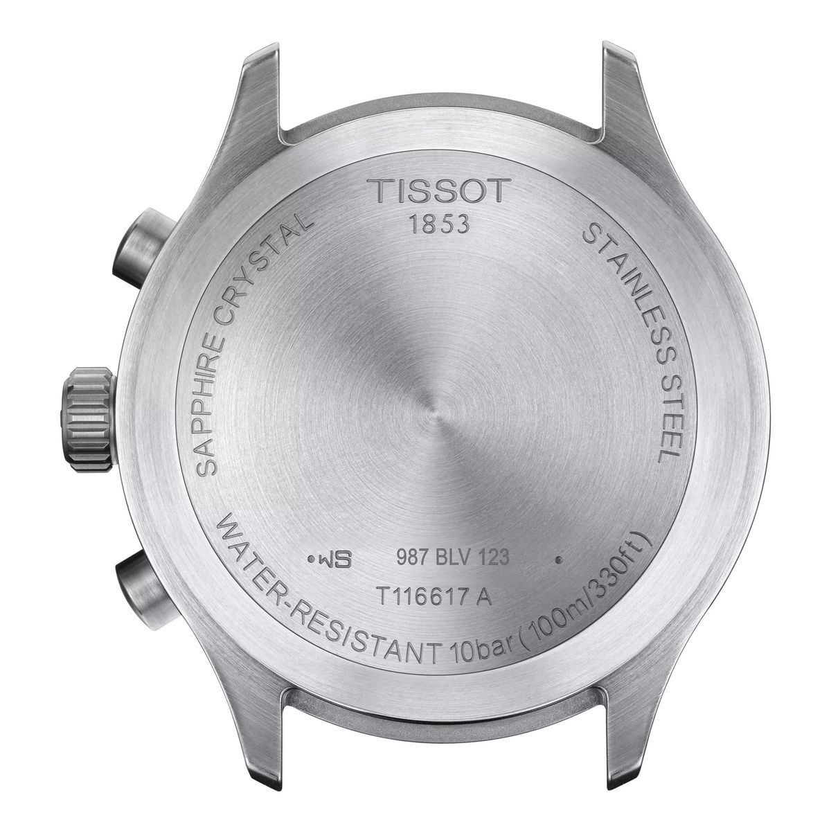 TISSOT - Reloj Tissot Chrono XL Cuero Acero Negro