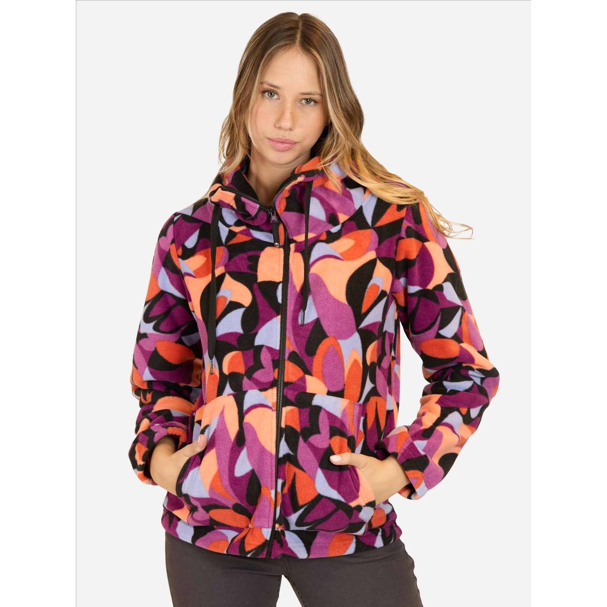 MAUI AND SONS - Poleron Micropolar Shade Multicolor Mujer Maui And Sons - Multicolor