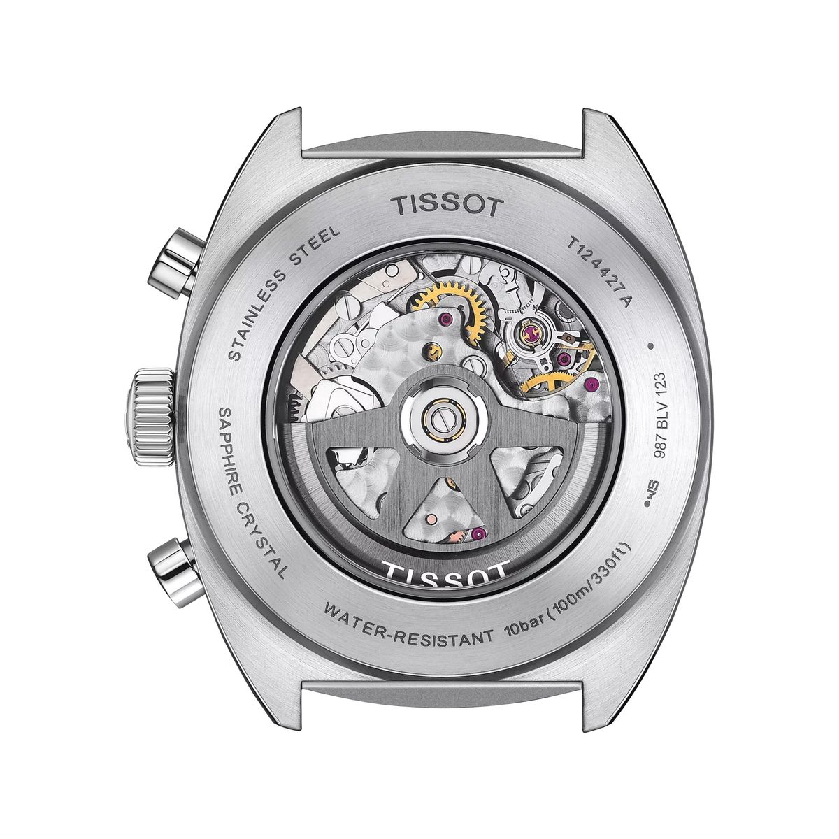 TISSOT - Reloj Tissot Heritage 1973 Cuero Café