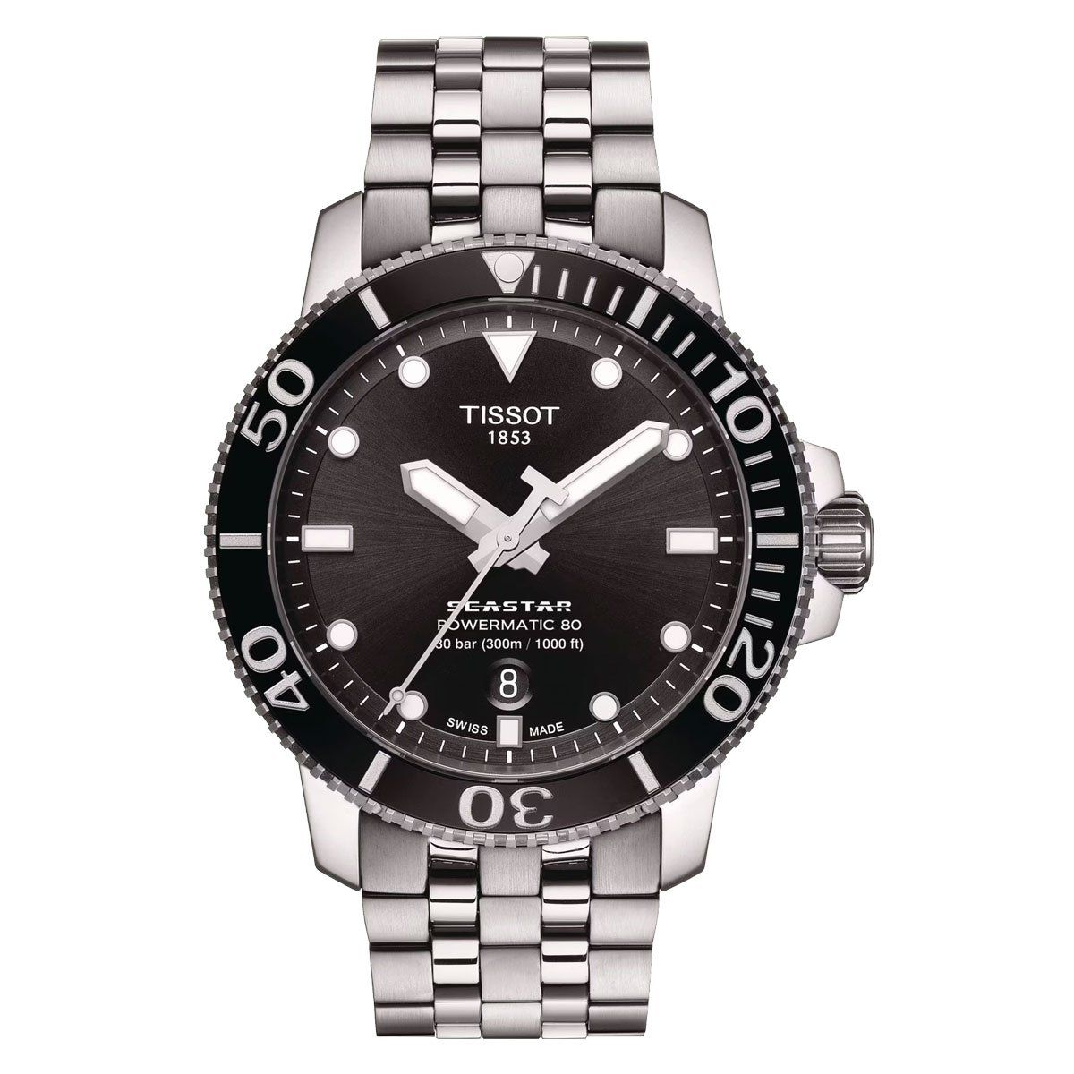 TISSOT - Reloj Tissot Seastar 1000 Powermatic 80 Acero