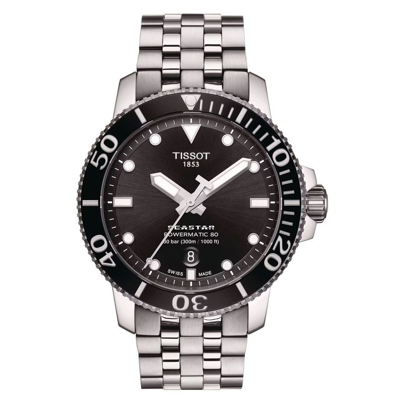 TISSOT - Reloj Tissot Seastar 1000 Powermatic 80 Acero