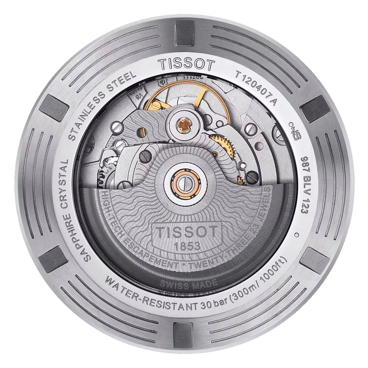 TISSOT - Reloj Tissot Seastar 1000 Powermatic 80 Acero