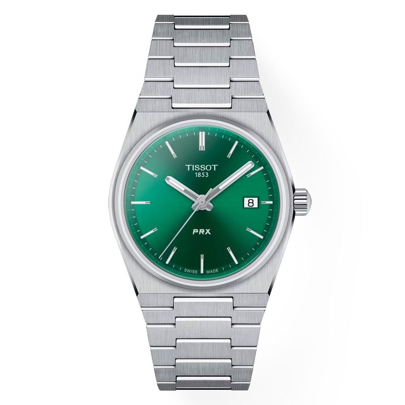 TISSOT - Reloj Tissot PRX 35mm Acero Verde