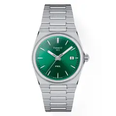 TISSOT - Reloj PRX 35mm Acero Verde