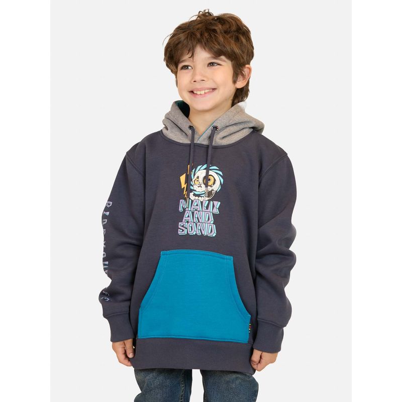 MAUI AND SONS - Poleron Canguro Shore Azul Infantil Maui And Sons - Azul